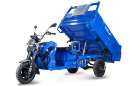 Трицикл электрический Rutrike D5 1700 60V/1200W (темно-синий)