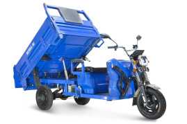 Трицикл электрический Rutrike D5 1700 60V/1200W (темно-синий)