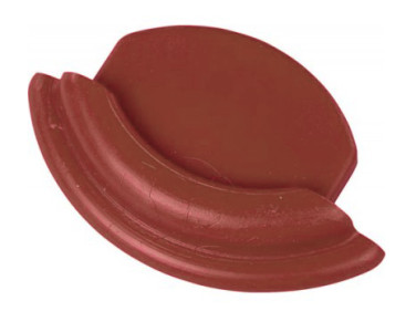 Заглушка для алюм. рельса FBK (коричневый)