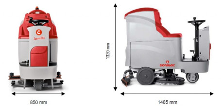 Поломоечная машина Comac Innova 85 B (200Ач, Li)
