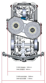 Поломоечная машина Bennett Dragoon D100b (200Ач Li)