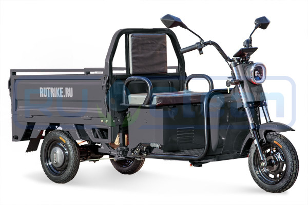 Трицикл электрический Rutrike Амулет 1100 (черный матовый)
