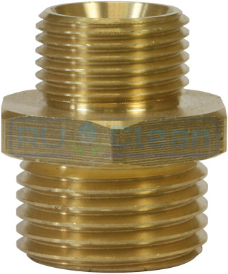Переходник 1/4ш-1/2ш (400бар, латунь) TOR