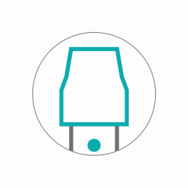 Рамка для мопов TTS (50см, с карманами, серый)