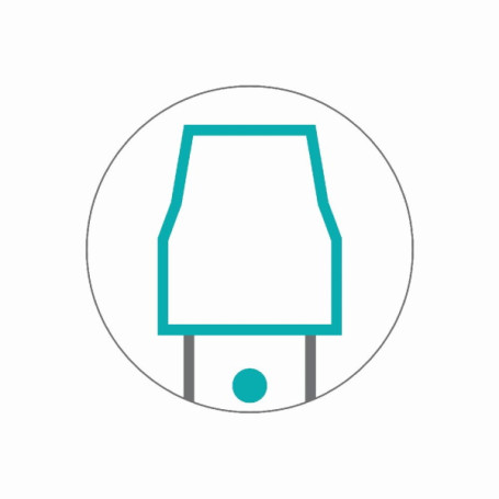 Рамка для мопов TTS (50см, с карманами, серый)