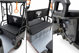 Трицикл электрический Rutrike Рикша 60V 2000W (синий)