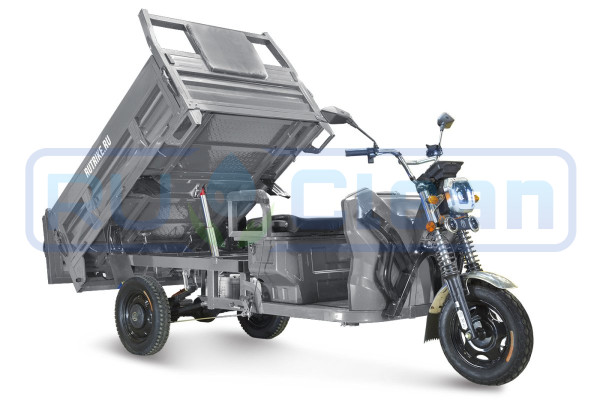 Трицикл электрический Rutrike D5 1700 60V/1200W (серый)