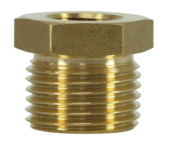 Переходник 3/8г-1/4ш (250бар, латунь) TOR