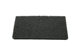 Губка для пола FBK (250х120 мм, очень жесткая, черный)