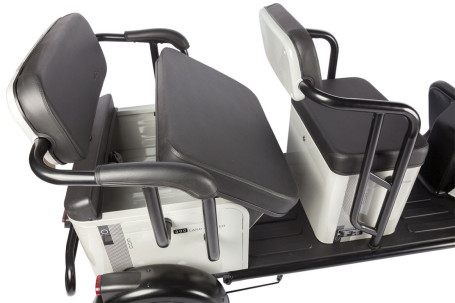 Трицикл электрический Wanshida UM+ (60V, 1000W, серый) (0000314-3100)