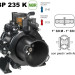 Мембранный насос Comet ВP 235 (20 бар, 222 л/мин, ВОМ 1"3/8)