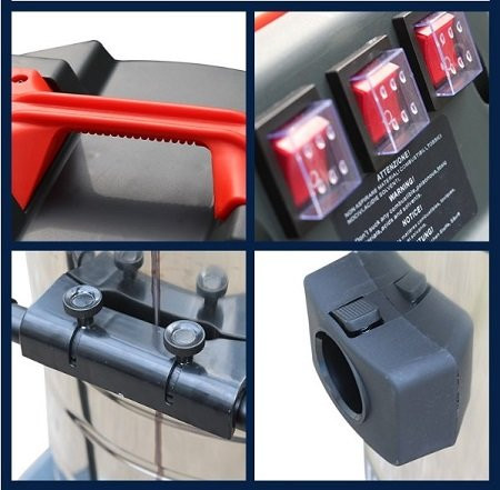 Пылеводосос Baiyun H6024 (70л, 2 турбины)