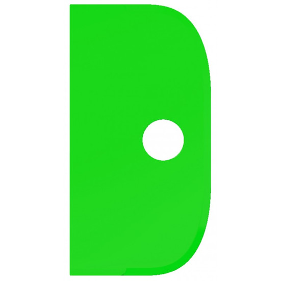 Скребок ручной Haug Bursten (230мм, без ручки, зеленый)