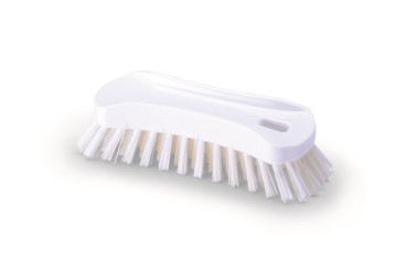 Щетка-скраб IGEAX ручная (180мм, стандарт, белый)