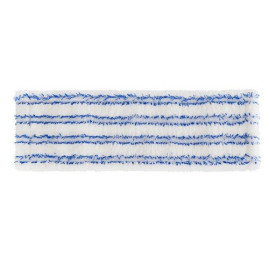 Моп TTS Wet Disinfection soft band (50см, белый с синими полосками)