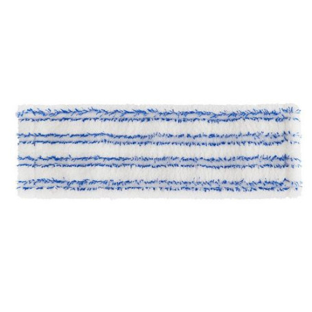 Моп TTS Wet Disinfection soft band (50см, белый с синими полосками)