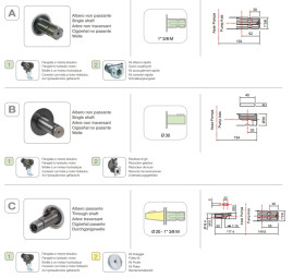 Мембранный насос Comet BP125 D 1" (20 бар, 117 л/мин, ВОМ 1"3/8)