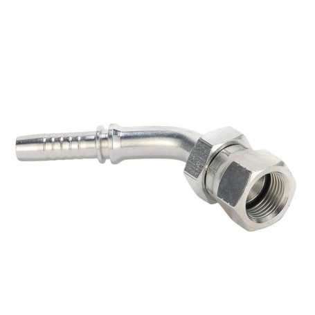 Фитинг высокого давления JIC (DN20, 7/8г, 45гр, оцинк) Robin