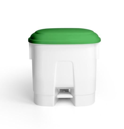 Контейнер TTS (педаль. разделитель для 2-х мешков, белый/зеленый)