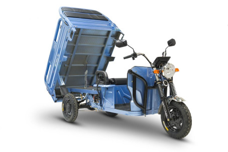 Трицикл электрический Rutrike Вектор 1500 (60V, 1200W, зеленый) (026260-3234)