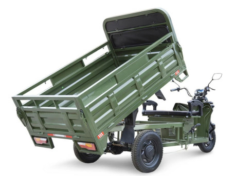 Трицикл электрический Rutrike D4 Next 1800 60V 1500W (желтый)