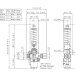 Регулятор давления PA VB60/600 Zero (600бар, 60л/мин, 1/2"г-1/2"г, By-pass 1/2"г, Aisi 303)