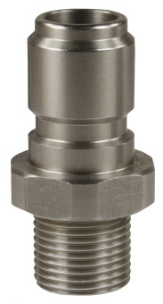 Ниппель ST-3100 (3/8"ш, 250бар, нерж, DN12) R+M