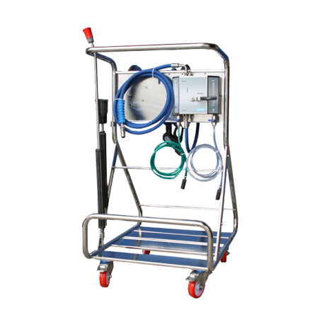 Пенная станция VEMA FOAM &amp; WASH M.P. (10-100бар, сж.возд, 2 хим.ср, тележка)