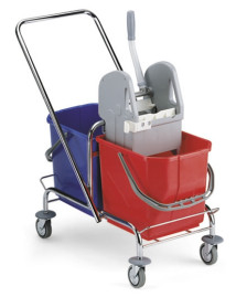 Тележка TTS Roll 50 (2х25 л, отжим Tec)