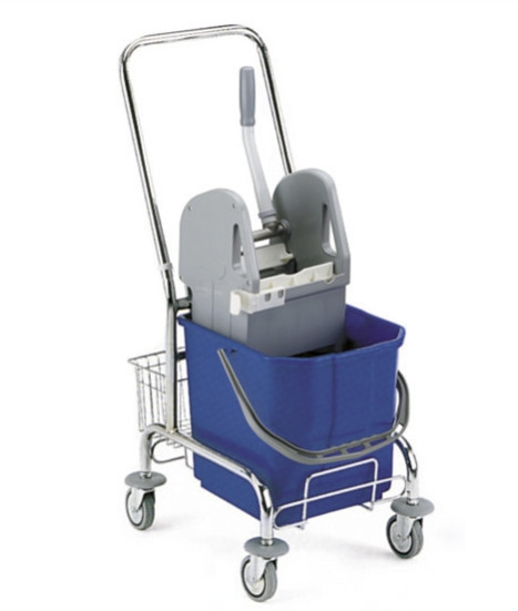 Тележка TTS Sting 25 (1х25 л,  хромир., отжим Tec)