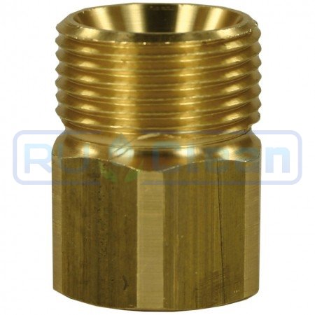 Переходник М22х1.5ш-1/8"г R+M (лат, 400бар)