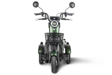 Трицикл электрический Rutrike Шкипер (зеленый)