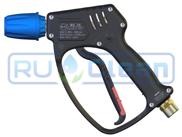 Пистолет PA RL36 (М22х1.5ш-Байонет KW нерж, 310бар)