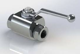 Кран гидравлический V2RH (1"г-г, 350бар, AISI 316)