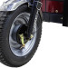 Трицикл электрический Rutrike D4 КАБИНА 1800 (зеленый)