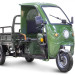 Трицикл электрический Rutrike D4 КАБИНА 1800 (зеленый)