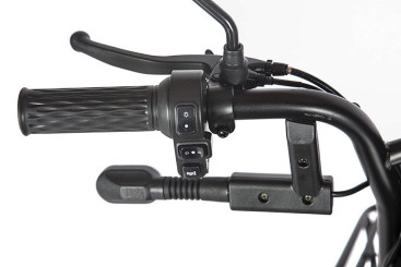 Трицикл электрический Rutrike Караван (красный)