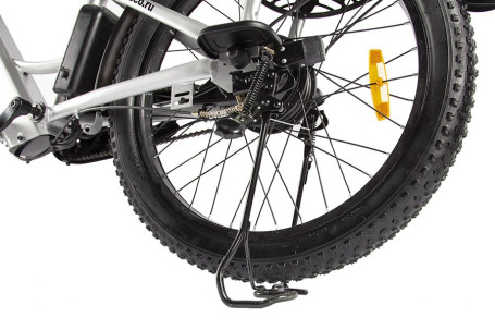 Электровелосипед GREEN CITY e-ALFA Fat (серебристый)