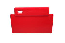 Скребок FBK (эргономичный, 200 х 125 мм, красный)