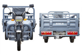 Трицикл электрический Rutrike Титан NEXT 2000 60V1500W (черный)