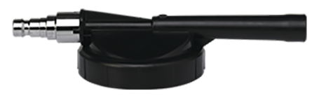 Инжектор с приемным шлангом Vikan (1/2", черный)