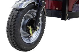 Трицикл электрический Rutrike D4 КАБИНА 1800 (синий)