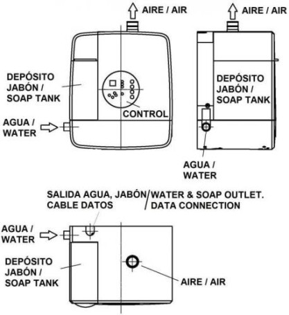 Сушилка для рук Nofer Concept 3 (3 в 1, крупная, черный)
