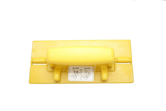 Держатель для абразивной губки FBK (ручной, 230х100 мм, желтый)