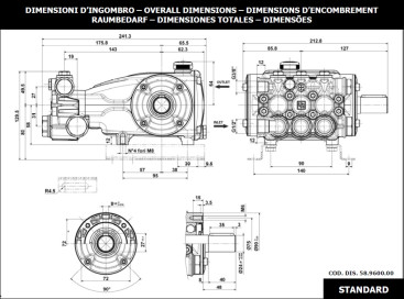 Насос высокого давления IPG E2B2014 (1450 об/мин)