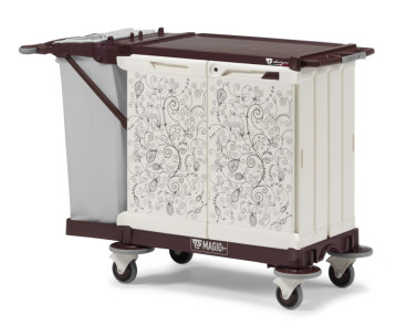 Тележка TTS MagicArt 21 Safety (2 двери, рисунок ANTHEA, держ. мешка)