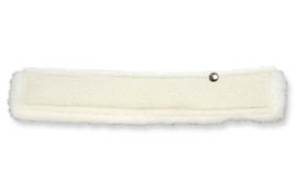 Шубка TTS для мытья окон (35см, полиэстер, абразивная вставка)