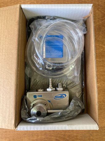 Пенная станция RAMEX 7801 HP (100-250бар, 1/2г-г, сж.возд, 1 хим.ср)