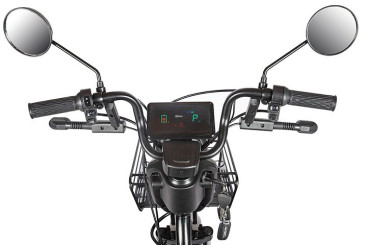 Трицикл электрический Rutrike Караван (черный)