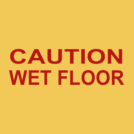 Указатель TTS "Осторожно мокрый пол" (полипроп, 2хсторонний, датск)